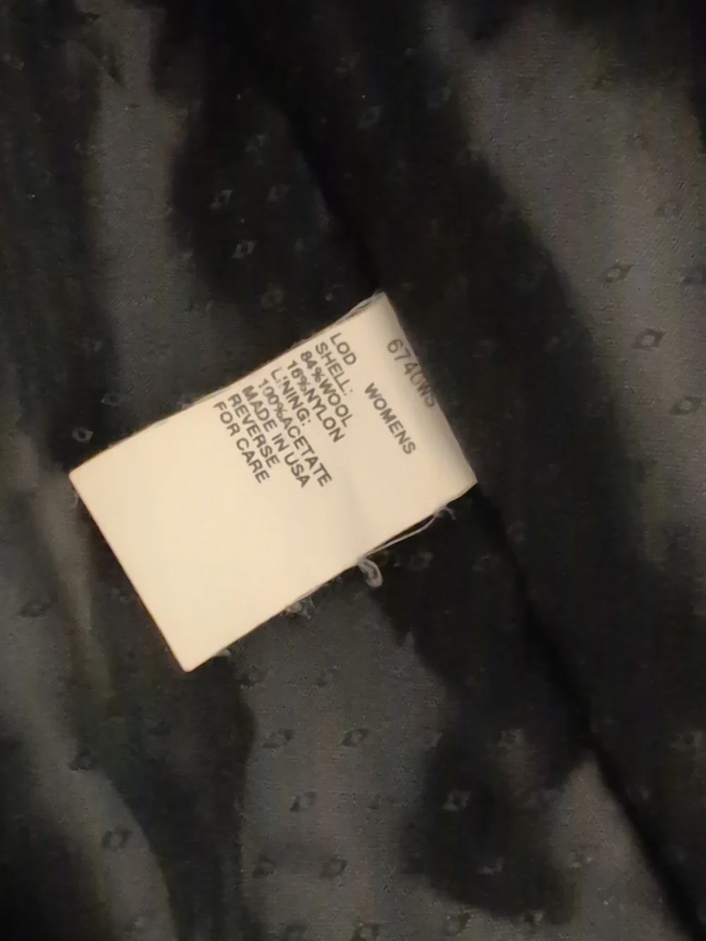 Woolrich Blue Red Green and Black AztecWomen's XL Jacket - Picture 14 of 16